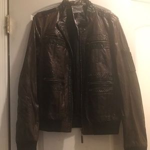 Leather jacket